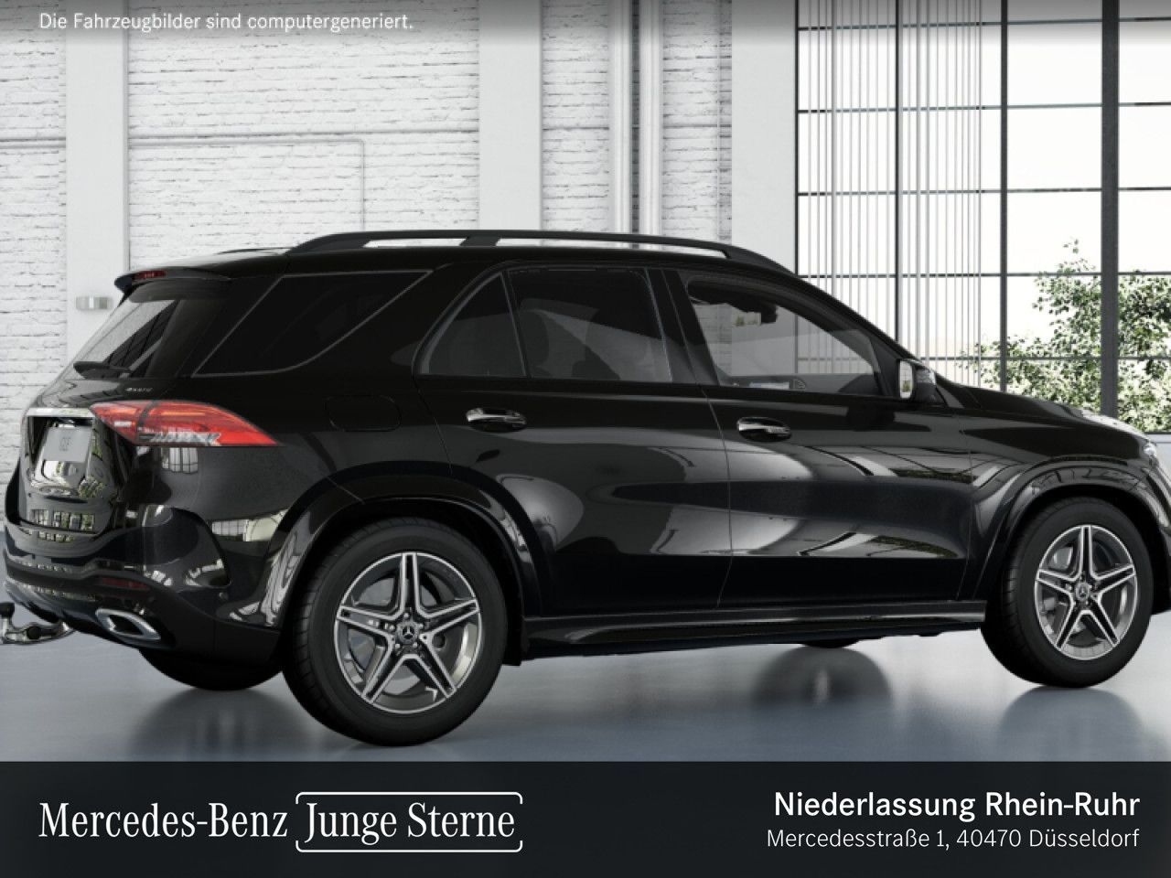 Mercedes-Benz GLE 300 d 4M AMG Adv. Night Pano DISTR AHK Airm foto 16