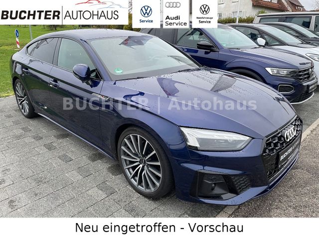 Audi A5 Sportback 40 TDI quattro S line B&O Navi Blac