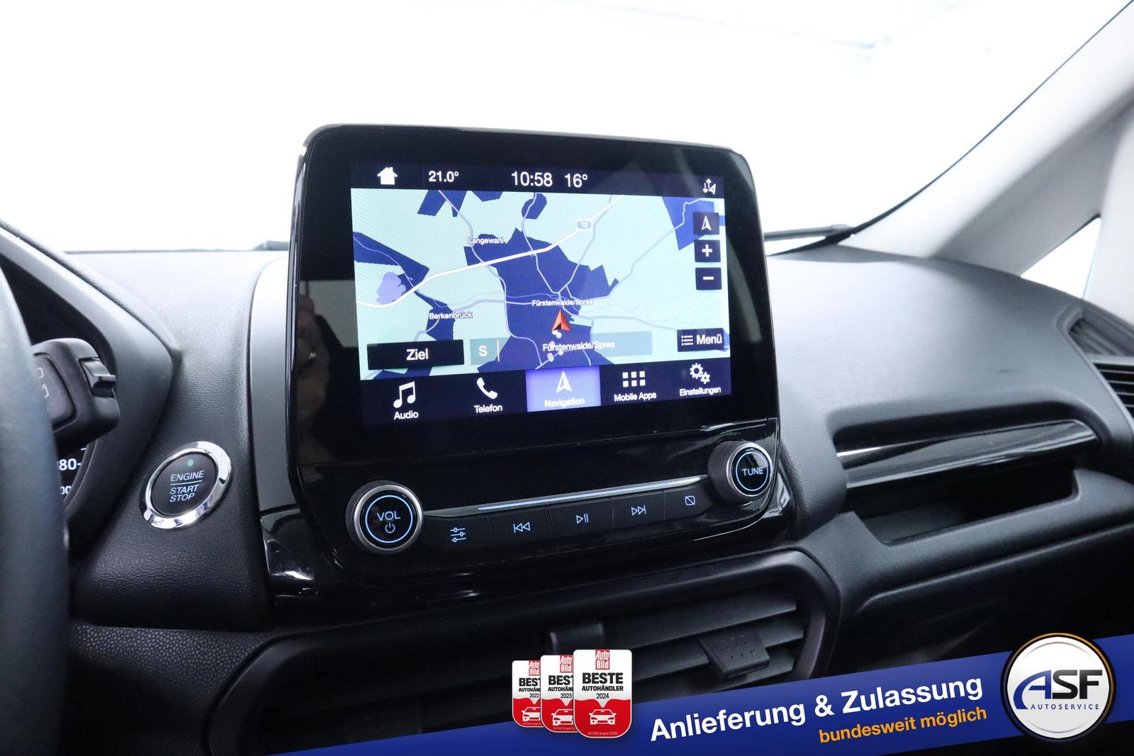 Ford EcoSport Titanium #Navi #AHK  #Winter-Paket #...