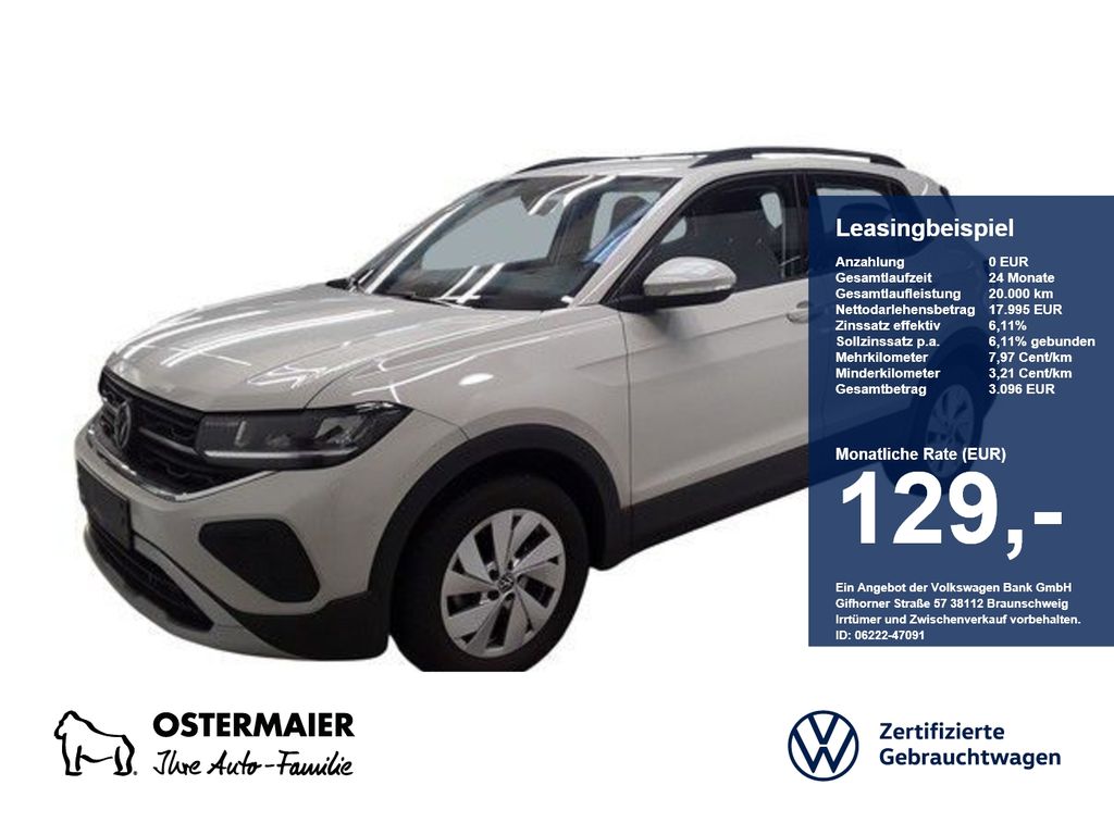Volkswagen T-Cross LIFE 1.0TSI 95PS ACC.5J-G.VIRTUAL.2xPDC.