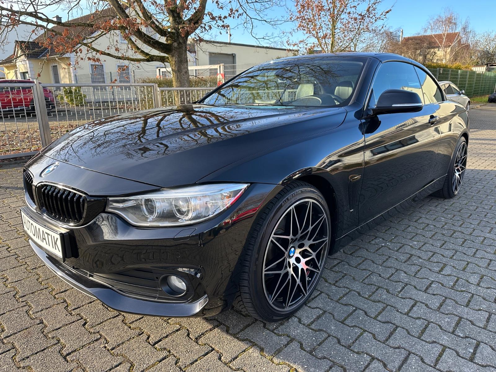 BMW 420d Cabrio Automatik Leder Bi-Xenon 19 Zoll