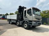 Renault Kerax 410 8x4 Pritsche KRAN 28m + Flyjib FUNK - Renault Kerax