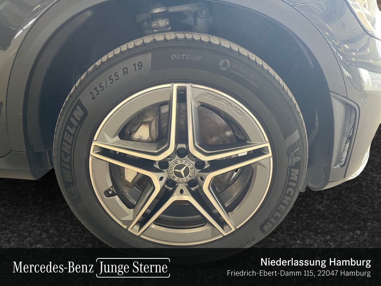 Mercedes-Benz GLC 300 de 4M AMG Navi Dist Tw Pano LED Amb AHK foto 6