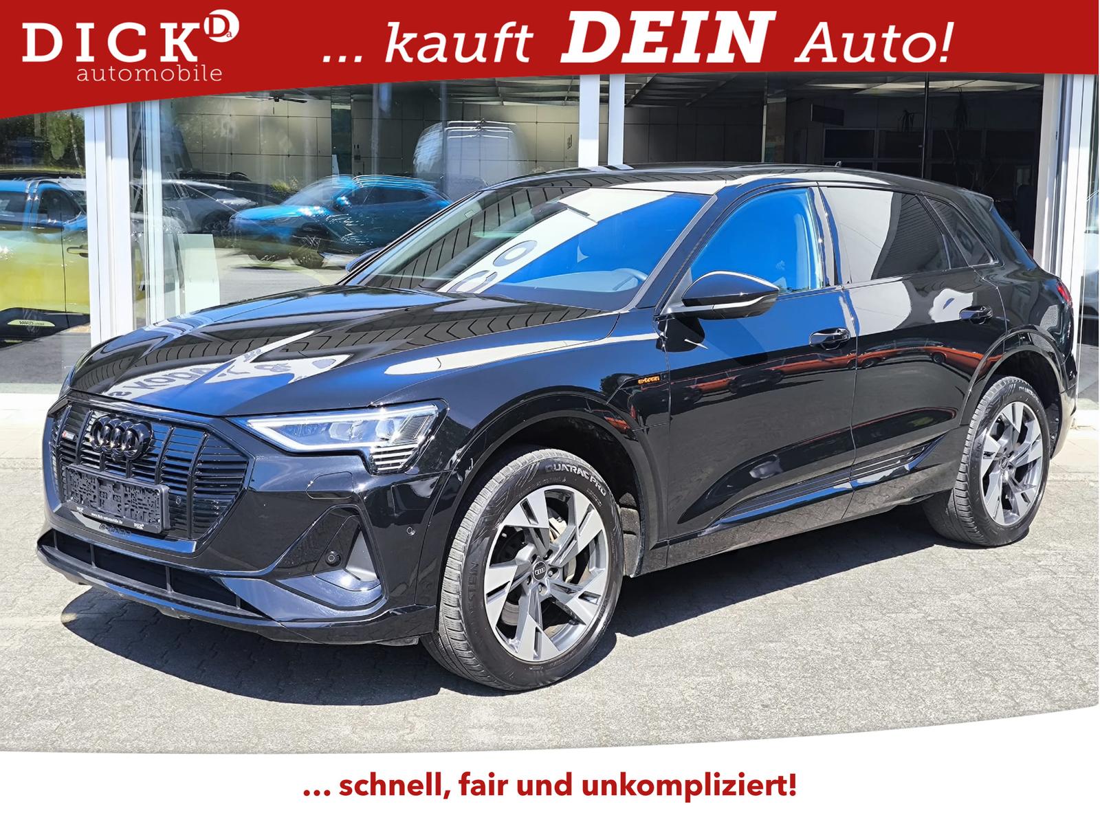 Audi e-tron S LINE BLACK EDITION PANO+MEMO+SHZ+360+
