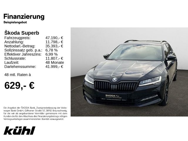 Skoda Superb Combi 2.0 TDI DSG 4x4 Sportline Navi,AHK,