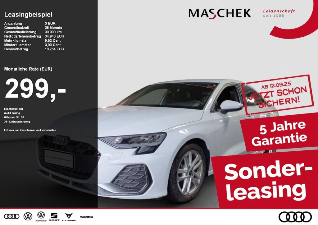 A3 Limousine S line 35 TFSI HUD AHK SONOS Navipl