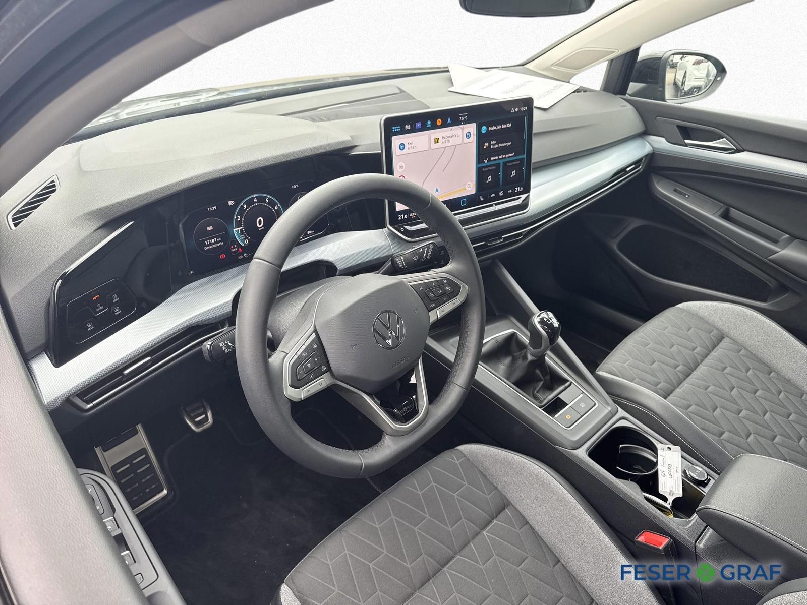Volkswagen Golf VIII Variant GOAL 1.5 TSI AHK LED NAVI ACC, миниатюра 7