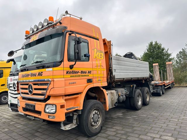 Mercedes-Benz ACTROS  3351 AK  / Hiab 166 ES  -  6 X  6