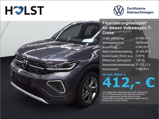 Volkswagen T-Cross 1.5TSI R-Line DSG GJR AHK NAV digitales 