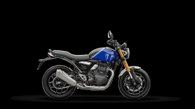 Triumph Speed 400 Blau auf Lager.