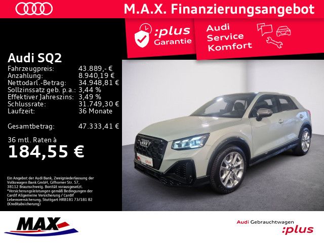 SQ2 TFSI QUATTRO MATRIX+AHK+WABEN+PANO+KAMERA+VC