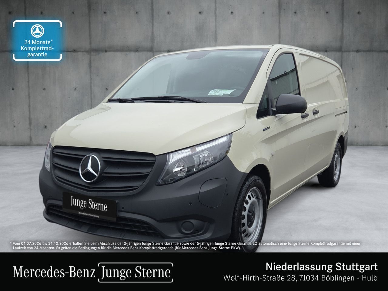 Mercedes-Benz Vito eVito 112 KA Lang Klima+Kamera+Navi+Tempo.