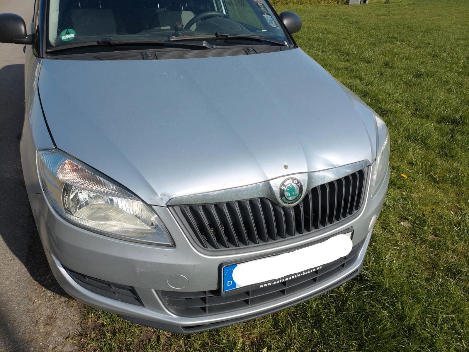 Skoda Fabia 2012 — вигляд ззаду