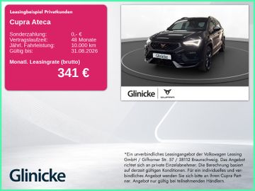 Cupra Ateca VZ 2.0 TSI 4D LED LM 19" Navi 360° BeatsAu
