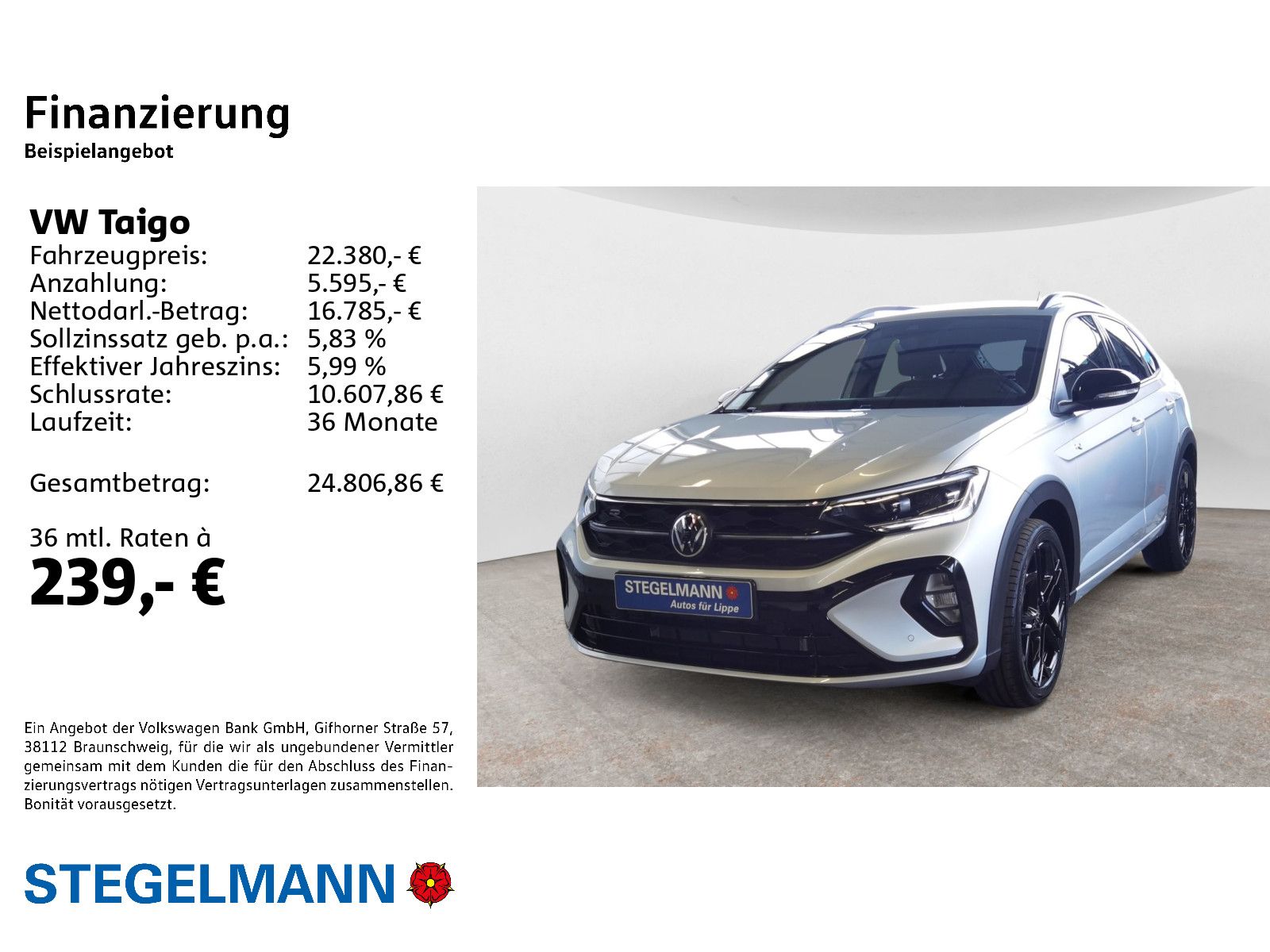 Volkswagen Taigo 1.0 TSI R-Line Black Style foto 2
