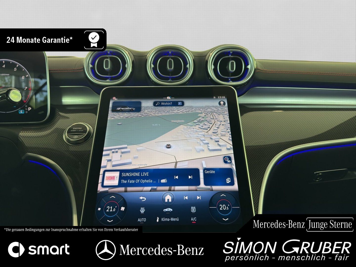 Fahrzeugabbildung Mercedes-Benz CLE 53 4M AMG Night Dyn+ HUD Burm Sitzklima 20``