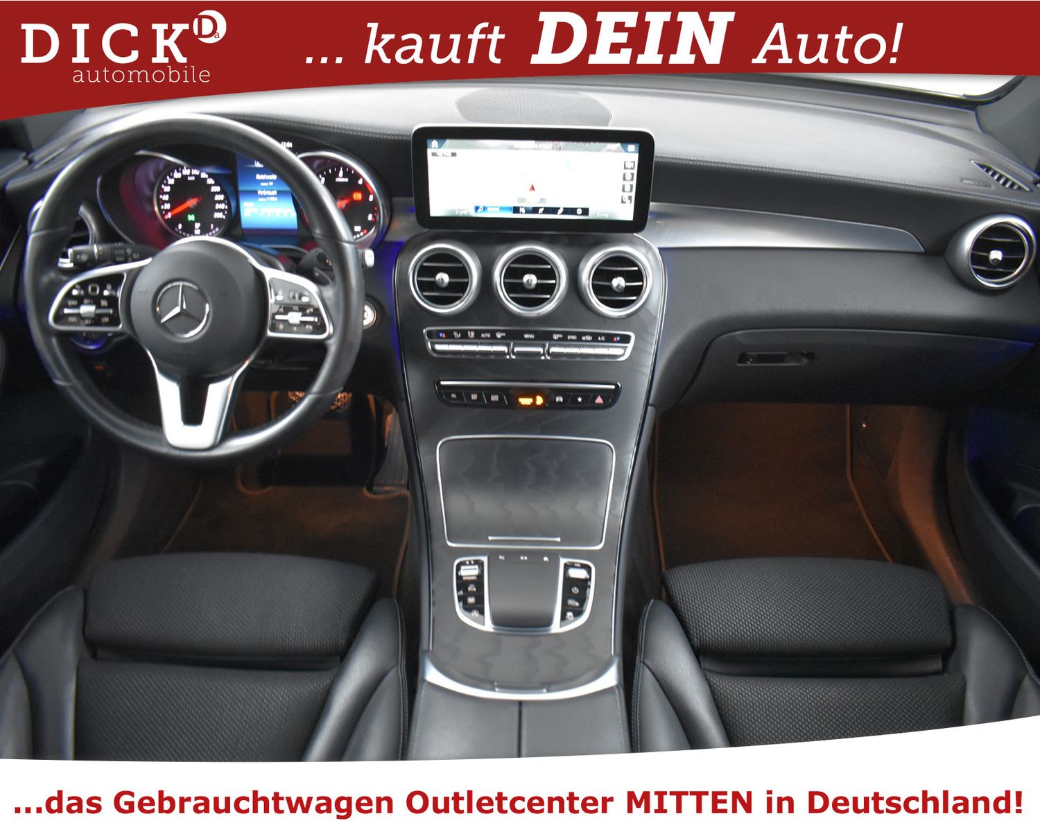 MERCEDES-BENZ GLC 200d 4M Exclusive LEDER+KAM+AHK+NAV+LED+18" - Image 11