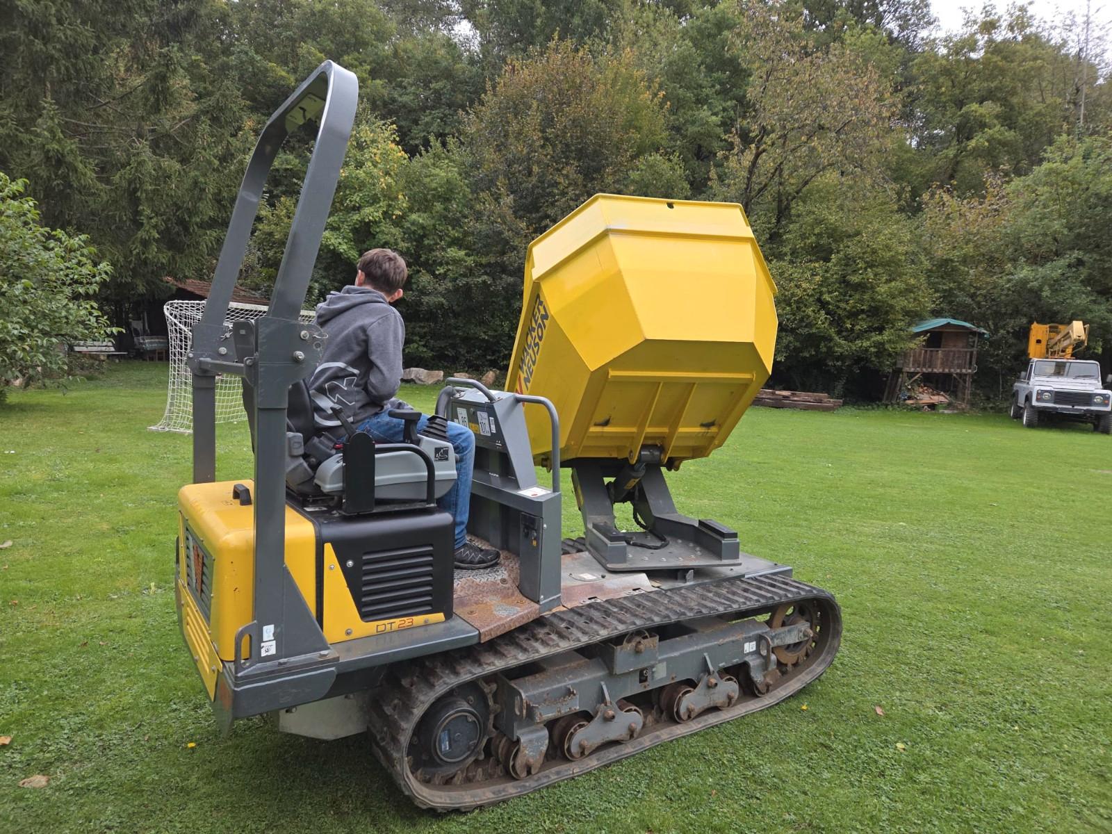 Wacker Neuson Dumper Kettendumper DT23 Drehkippmulde