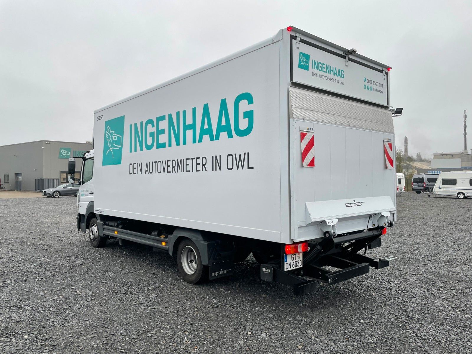 Fahrzeugabbildung Mercedes-Benz Atego 818 L Koffer LBW AHK Klima