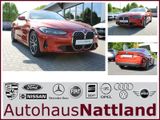 BMW 420i Coupe RFK LED Navi Teilleder 1.Hd. - BMW mit Benzin-Antrieb: Orange, Sportwagen