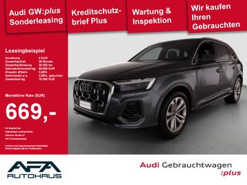Audi Leasingangebot: Audi Q7 55 TFSI quattro S-Line*Luft*AHK*Matrix*7Sitze