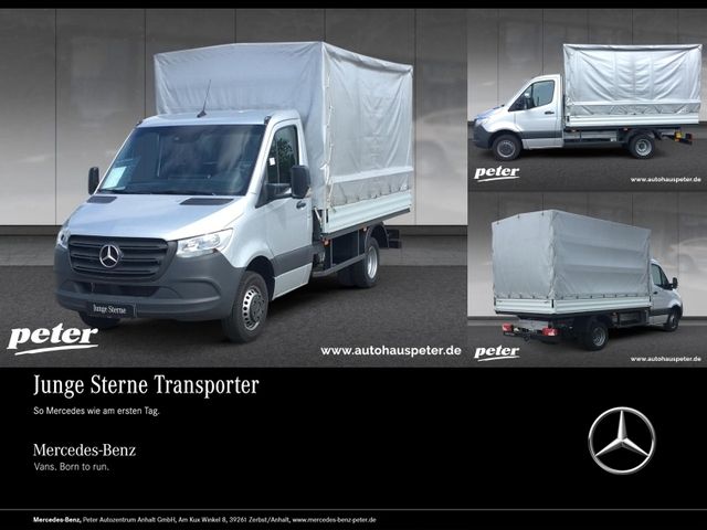 Mercedes-Benz Sprinter 515 CDI Pritsche+Plane 9GT+AHK3,5t+MBUX