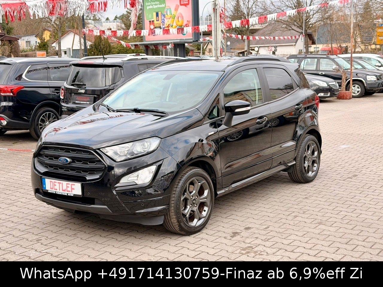 Ford EcoSport ST-Line-NAVI-KAM-EGSHD-18*ALU-ZAHNR NEU