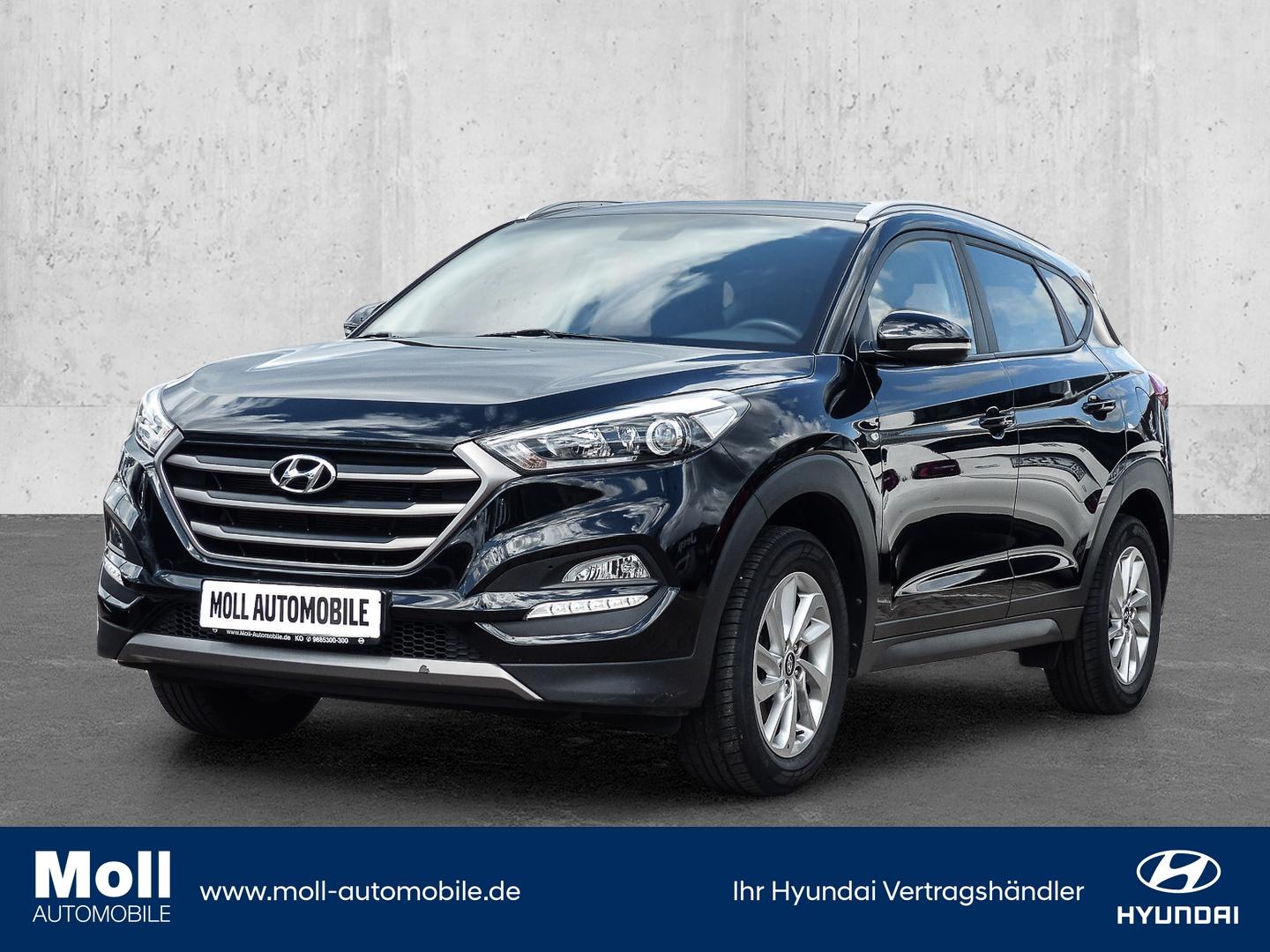 Hyundai Tucson blue 2WD ACC Tel.-Vorb. Berganfahrass. Be