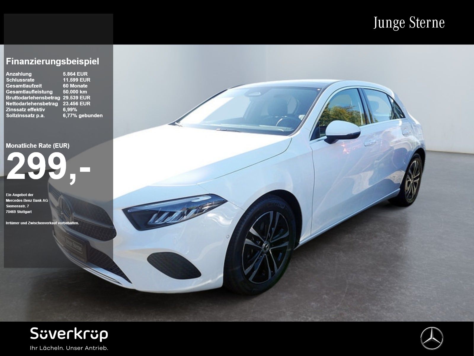Mercedes-Benz A 200 d Progressive Navi LED Pano Kamera PDC foto 1