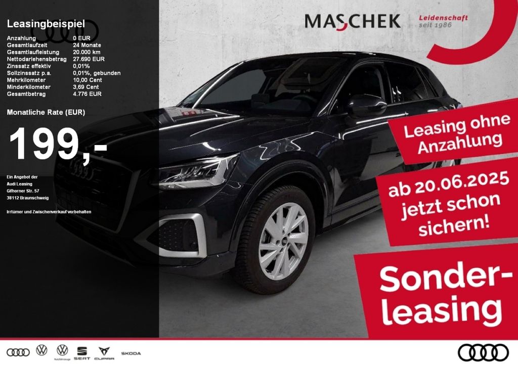 Audi Q2 Advanced 30 TFSI AHK Sitzh GRA VC+ FLA SpurH