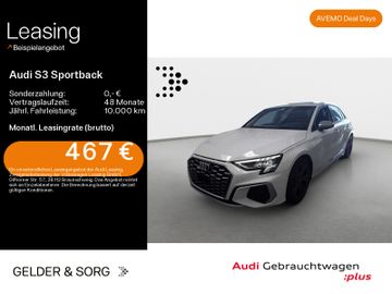 Audi Leasingangebot: Audi S3 Sportback 2.0 TFSI LED*Navi*Business*Virtual