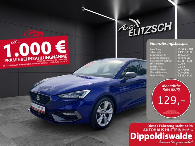 SEAT Leon TSI FR LED Navi ACC Park-Assist SH LM ferti