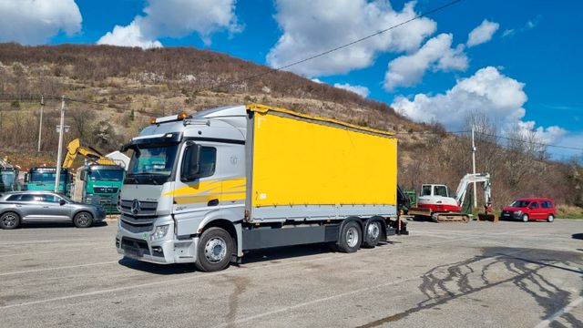 Mercedes-Benz ACTROS 2545L 6x2 mit kran HIAB 144 E-5