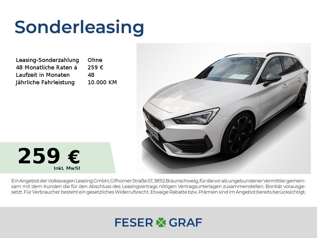 Abbildung Leasingangebot Cupra Leon Sportstourer VZ 2.0 TSI 4Dr Matrix RüKa 19"