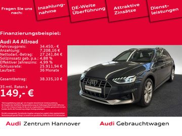 Audi Leasingangebot: Audi A4 allroad 40 TDI quattro Kamera AHK Navi LED Te