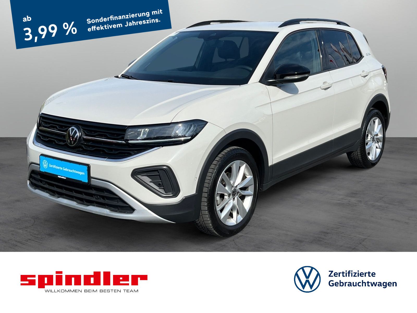 Volkswagen T-Cross Goal 1.0TSI DSG/ CarPlay, Navi, AHK, LED