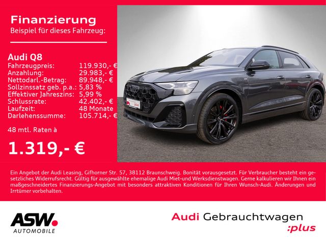 Audi Q8 50TDI Sline quattro Navi Matrix StandHz 360°