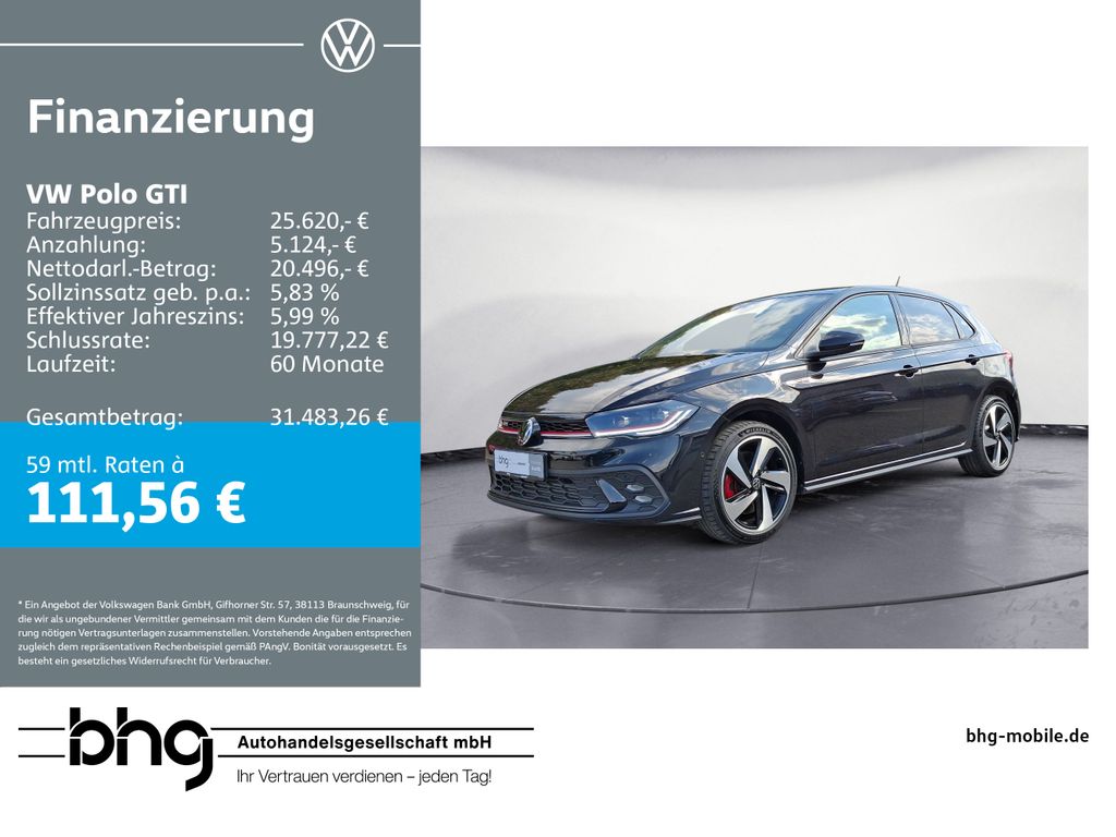 Volkswagen Polo GTI 2,0 TSI OPF DSG