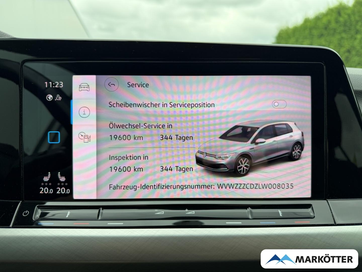 Volkswagen Golf VIII Life StandH/Park Assist/ACC/Navi/Lenkr, миниатюра 16