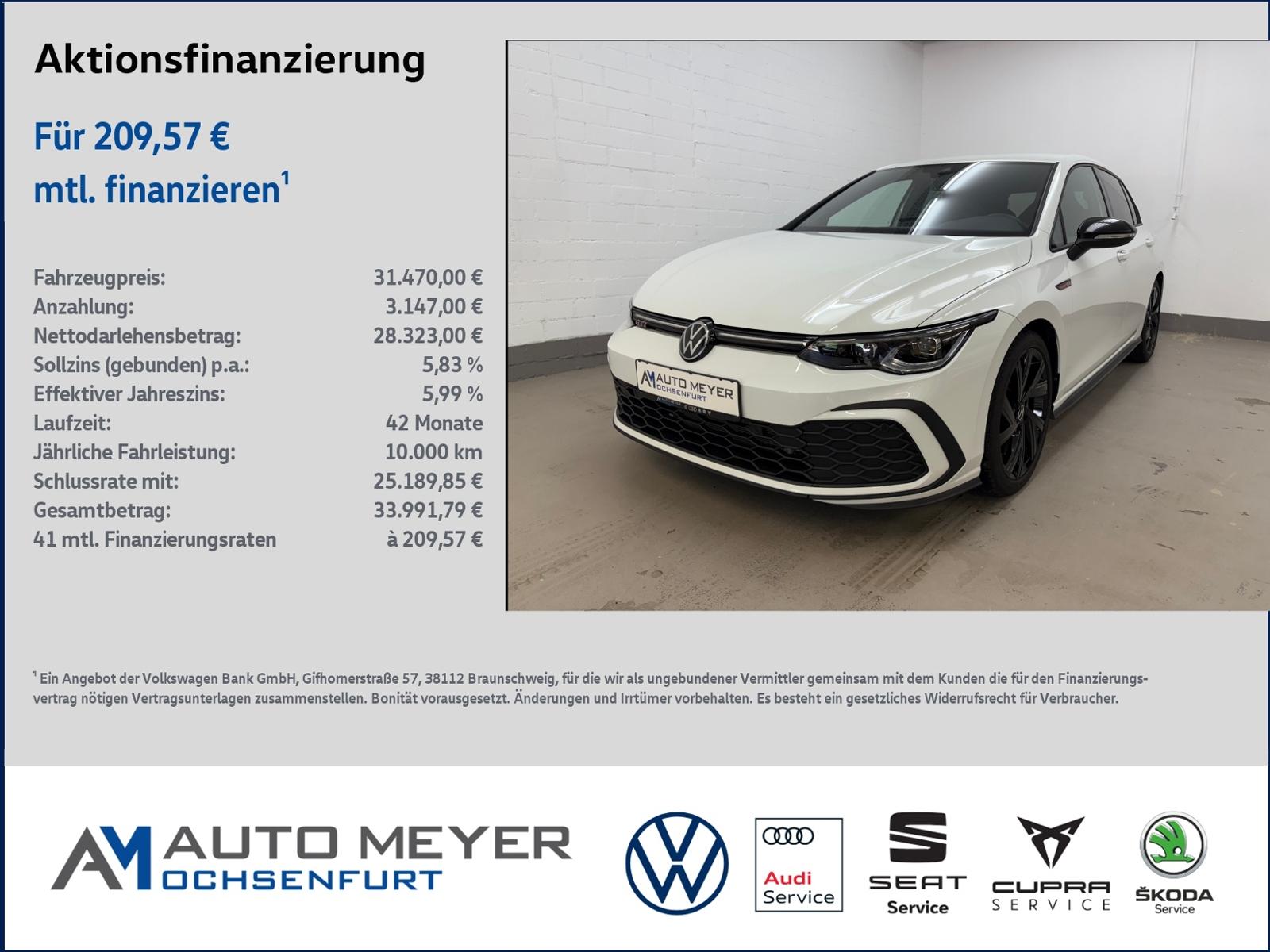 Volkswagen Golf GTI 2.0 TSI DSG Standhzg. H&K Sound IQ.Ligh