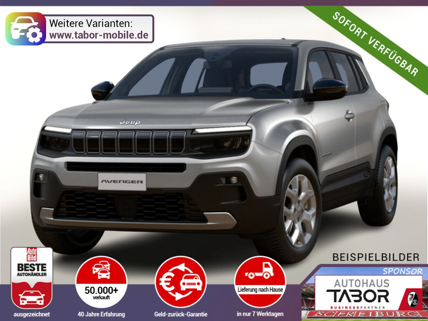 Jeep Avenger Hybrid Altitude Kam KlimaA ACC 17Z AppCo