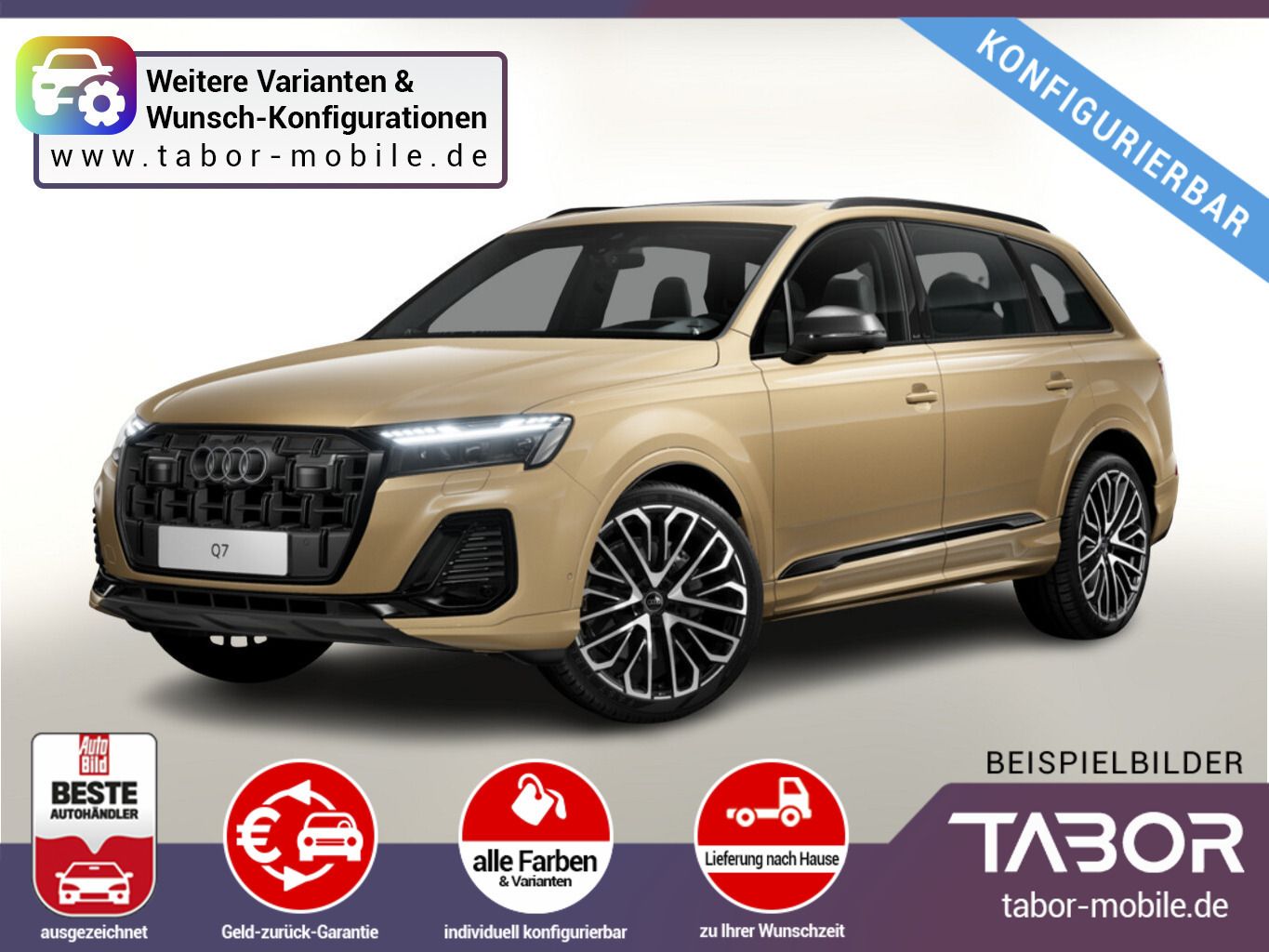 Audi Q7 TDI 231 quattro LED Nav VirCo PDC+ Temp 20Z