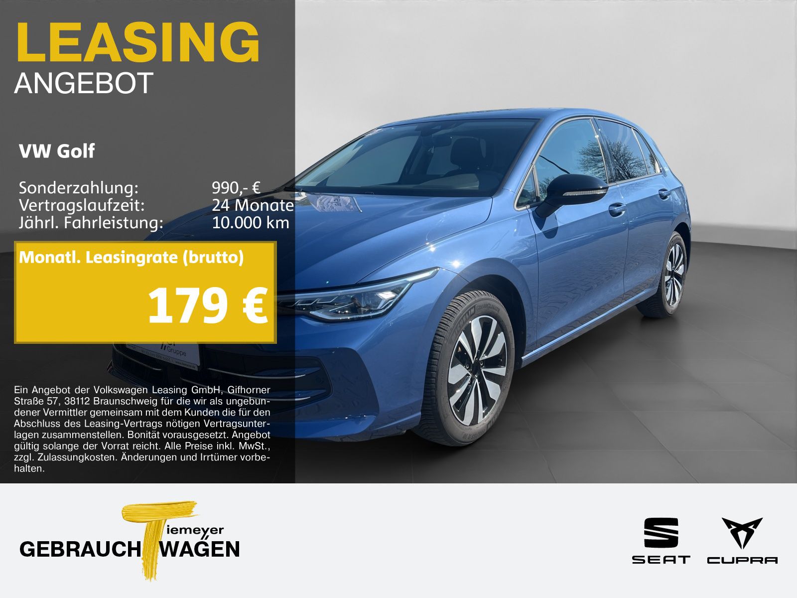 Volkswagen Golf 1.5 eTSI DSG GOAL LED+ AHK KAMERA ASSIST