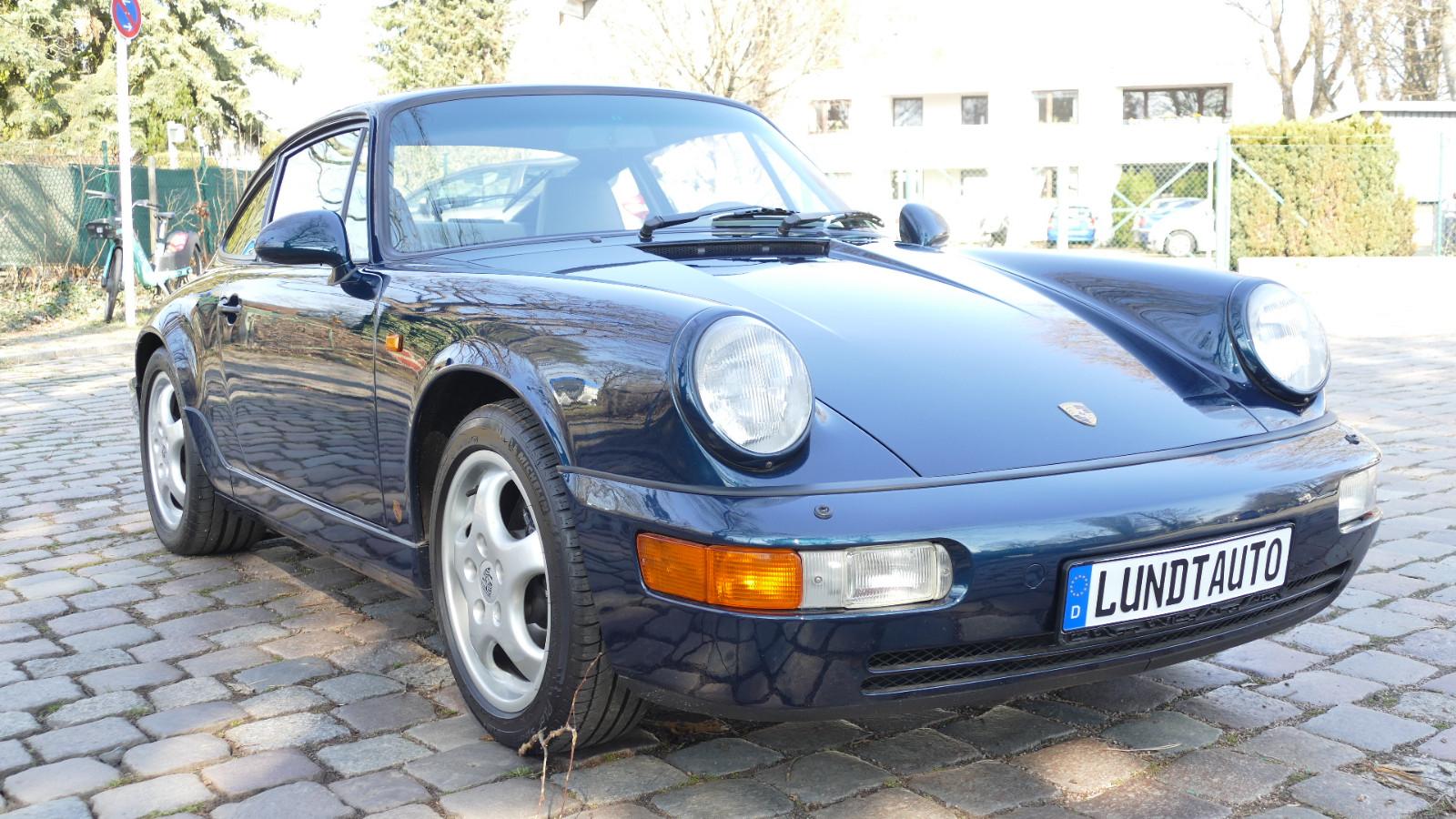 Porsche 964 Carrera 2 Coupe, Handschalter, Vollleder