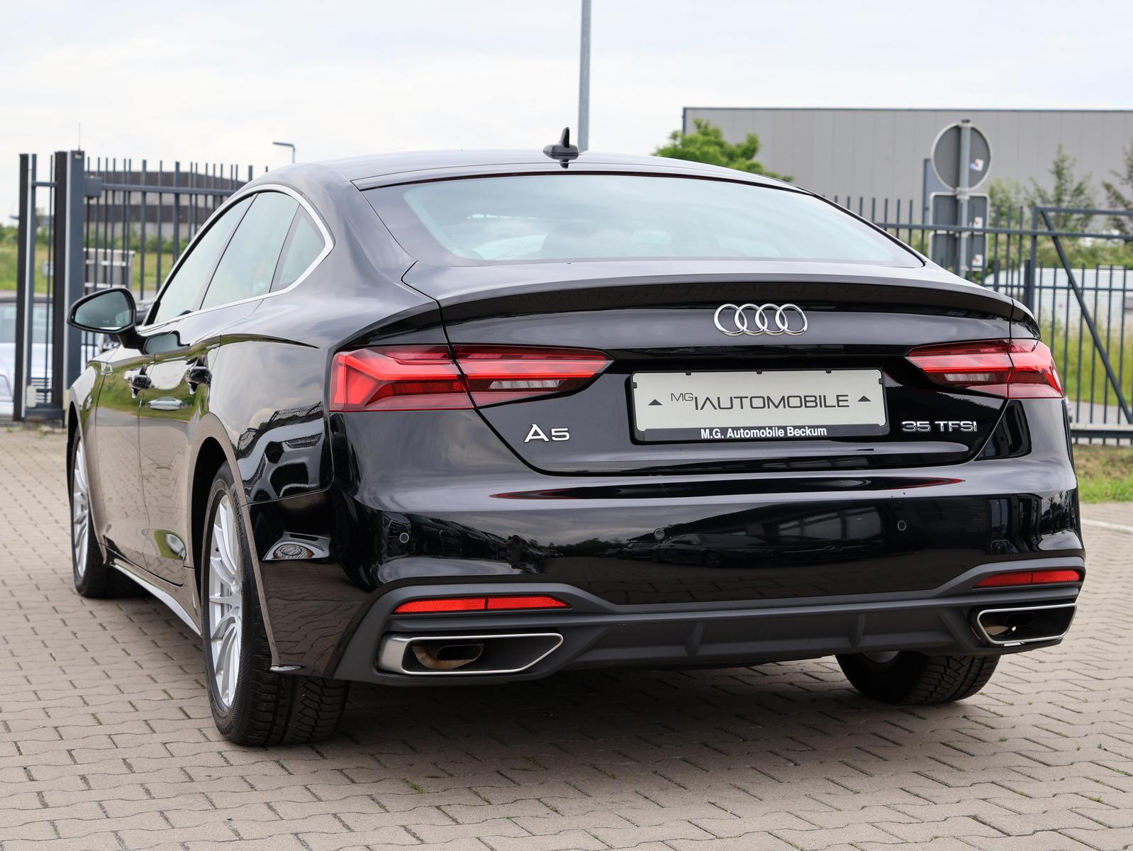 Audi A5 Sportback 35 TFSI 1.HAND / BUSINESS-PAKET, миниатюра 9