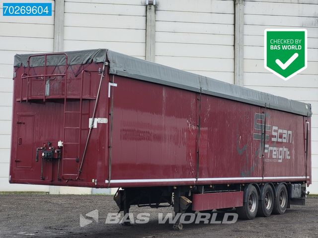 Kraker CF200 3 axles NL-Trailer Liftachse 81m3 10mm