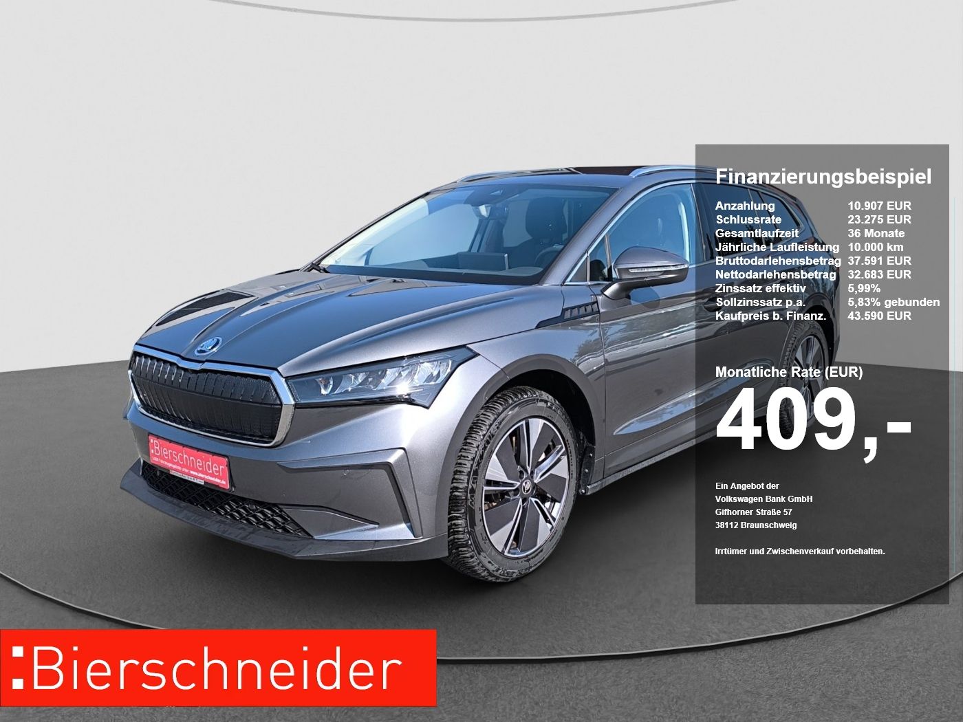 Skoda Enyaq 85 x Loft NAVI RFK ACC LED KEYLESS SITZH