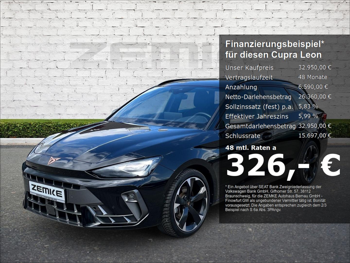 Cupra Leon Sportstourer 2.0 TDI DSG 3,99% AHK-klappbar