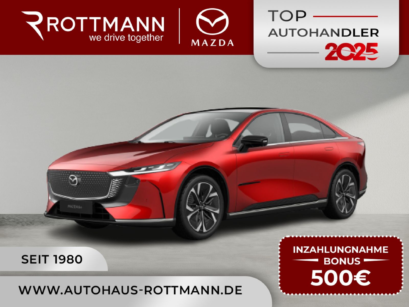 Mazda 6e EV 258ps Aut.Takumi Sony/Panorama/360°/LederW