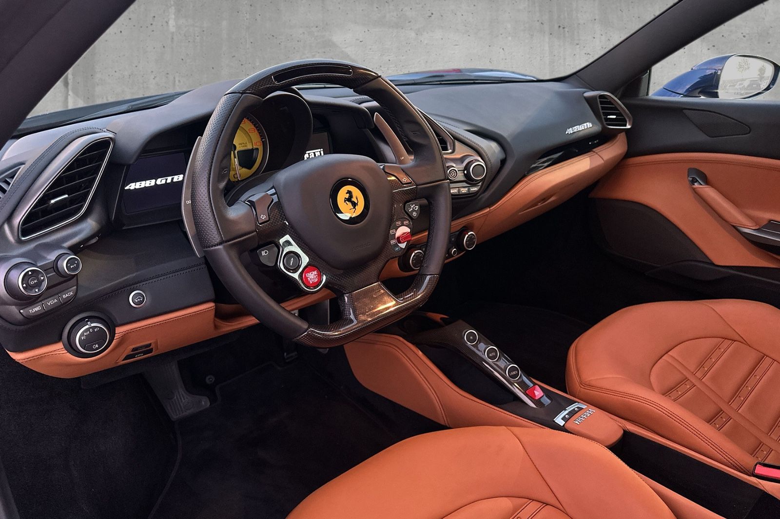 Fahrzeugabbildung Ferrari 488 GTB*Carbon*Daytona*Lift*dt.Fzg*Blu TDF